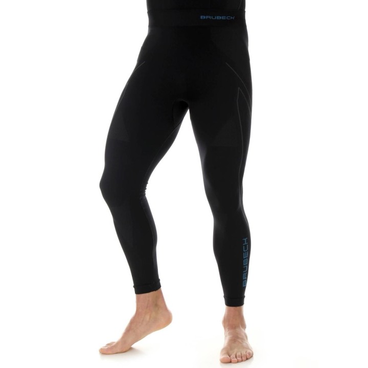 Brubeck Thermo - Czarny - Getry ocieplające termoaktywne motocyklowe