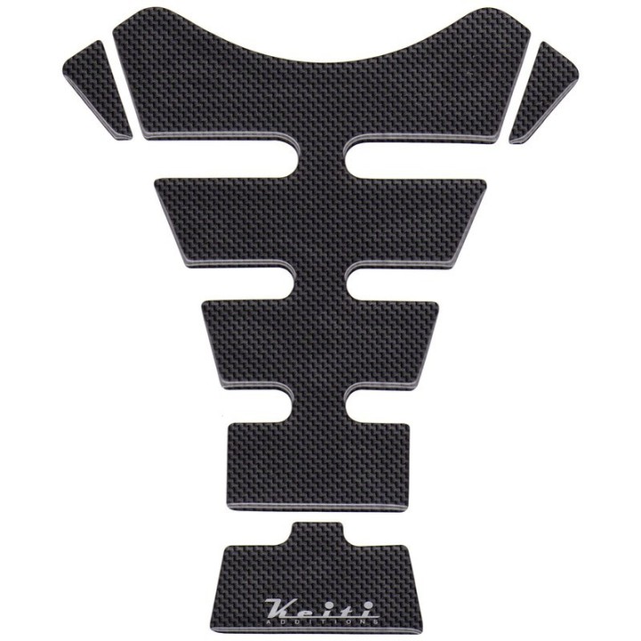 Keiti TankPad - Carbon 3-częściowy - ochrona baku motocyklowego