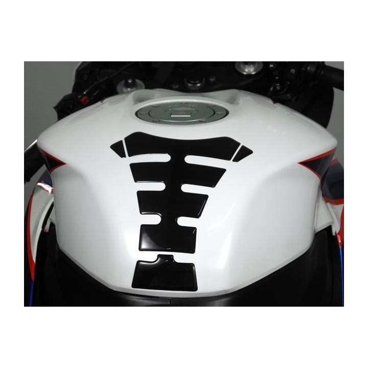 TANK PAD KEITI BLACK CARBON LOOK
