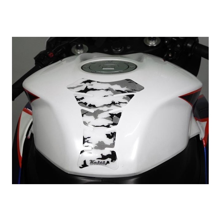 Keiti TankPad - Camouflage Clear -  ochrona baku motocyklowego