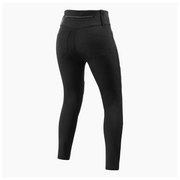 REV'IT! Ellison SK - black - jegginsy damskie motocyklowe