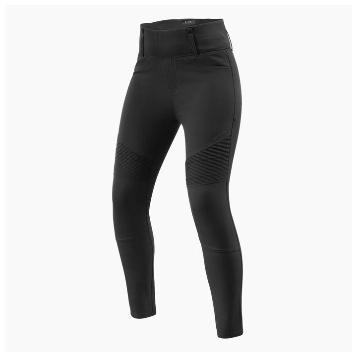REV'IT! Ellison SK - black - jegginsy damskie motocyklowe