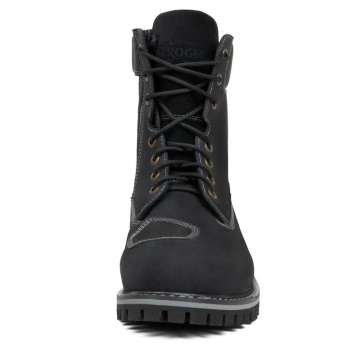 Broger Alaska II - Vintage Black - Buty Krótkie motocyklowe