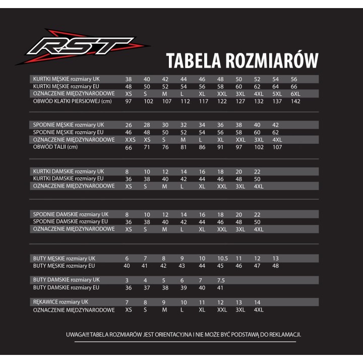 RST Tundra - damskie buty turystyczne motocylowe