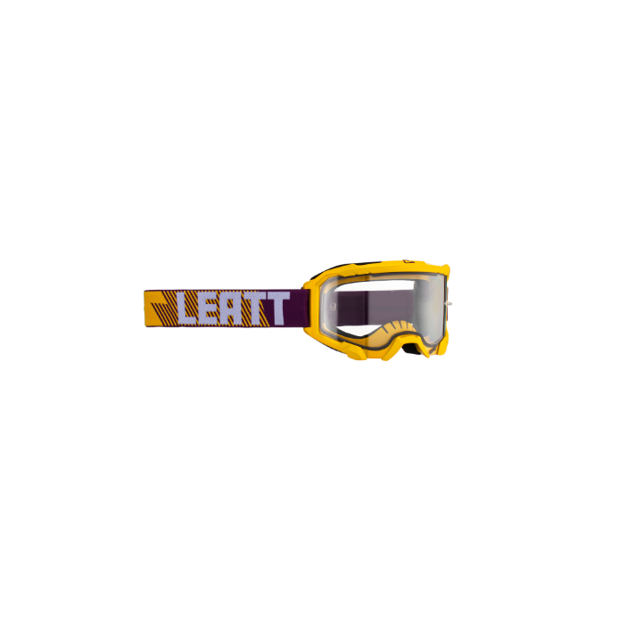 Leatt Velocity 4.5 Indigo - żółty / fioletowy - gogle offroad/cross/enduro
