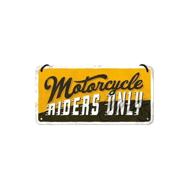 zawieszka ozdoba tabliczka dla motocyklisty