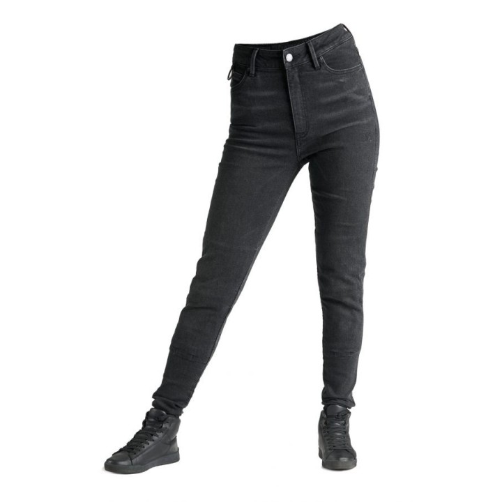 Pando Moto Kusari Cor - black - damskie jeansy motocyklowe