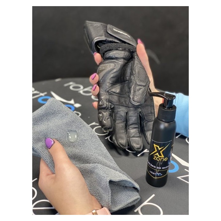 Xzone Duży zestaw do pielęgnacji odzieży skórzanej - normal męski