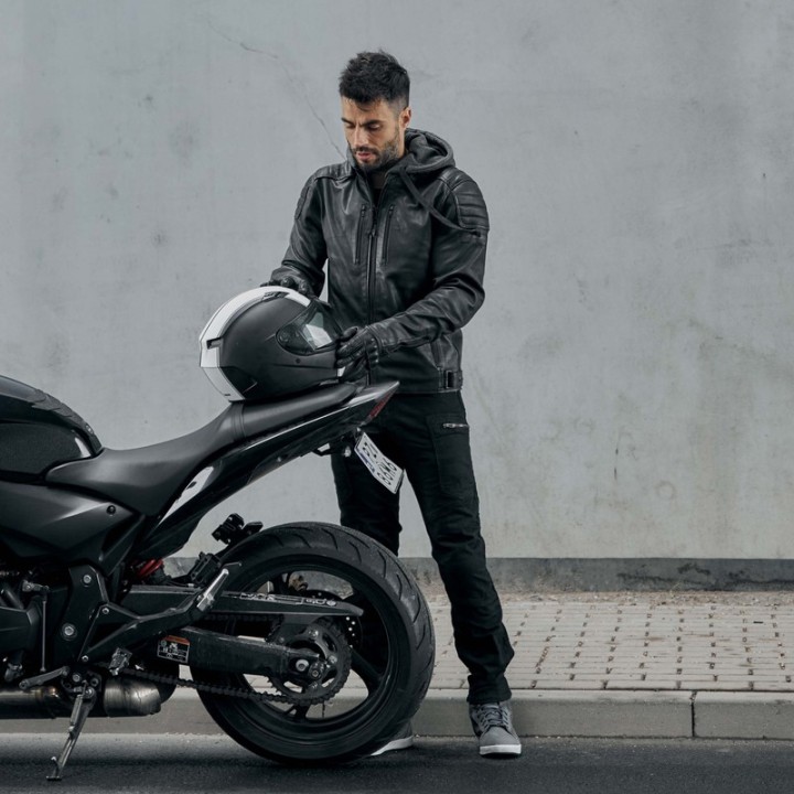 Rebelhorn Impala - black - skórzana kurtka motocyklowa