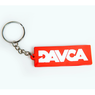Davca - czerwony brelok