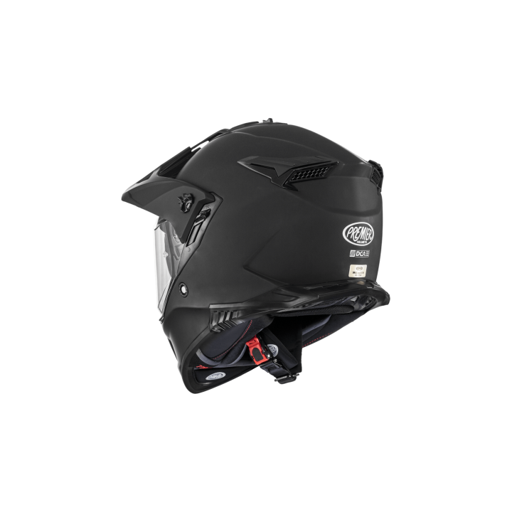 Premier Discovery - U9BM black - integralny kask motocyklowy adventure