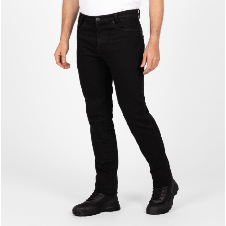 Knox Rydal Jeans - black - jeansy czarne motocyklowe