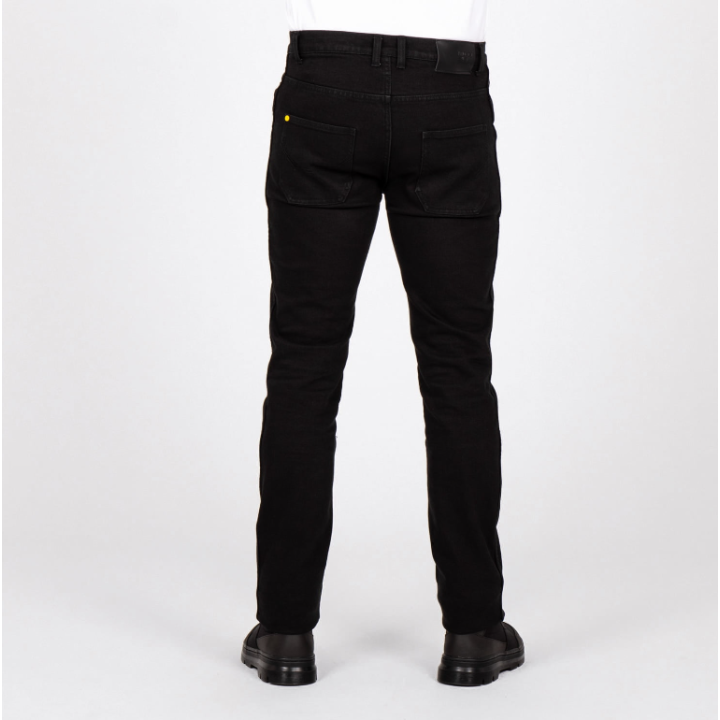 Knox Rydal Jeans - black - jeansy czarne motocyklowe
