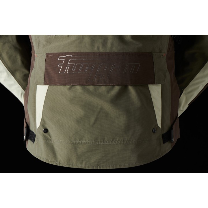Furygan Voyager 3C - coffee/pearl/khaki - kurtka laminowana motocyklowa