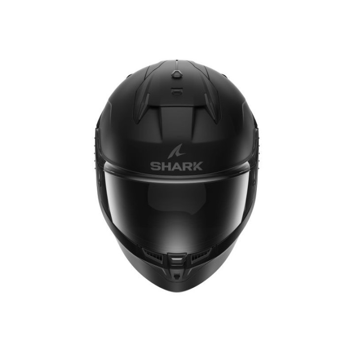 Shark D-Skwal 3 - blank black mat - integralny kask motocyklowy z blendą przeciwsłoneczną