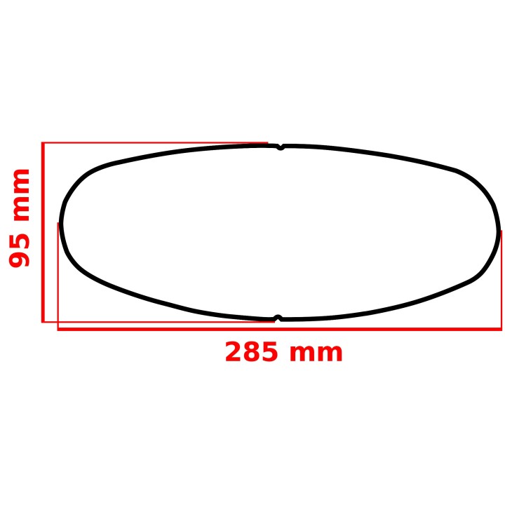 FogCity Easy Full-Face - medium-standard - antifog uniwersalny wklejka do kasku