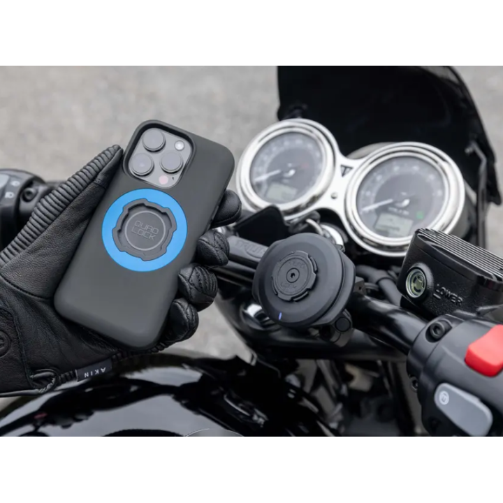 Quad Lock iPhone 13 Pro Max MAG® - black - etui do uchwytu motocyklowego