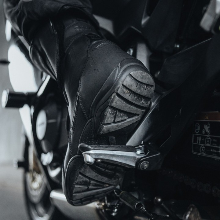 Rebelhorn Scout WP - Black - Buty miejskie motocyklowe