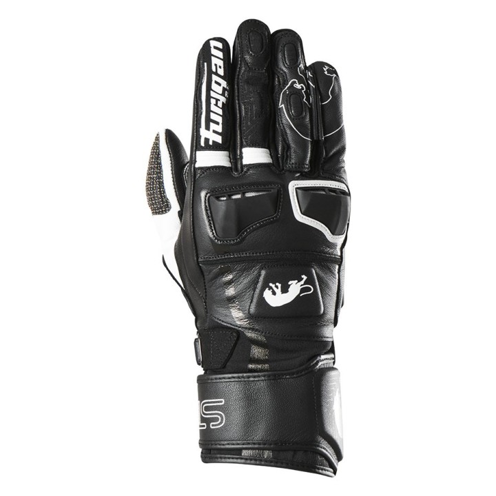 Furygan Styg 15  black white sportowe rękawice motocyklowe motor motocykl rękawiczki skórzane