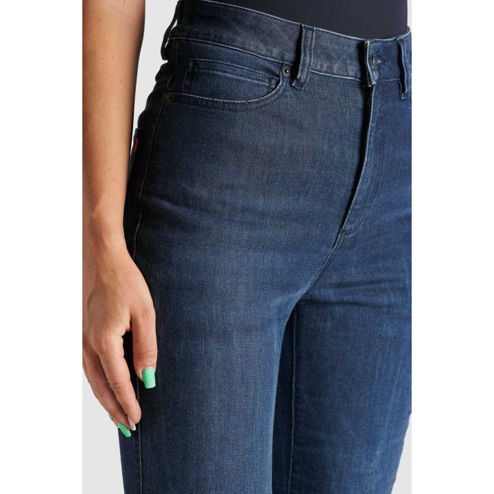 Pando Moto Kusari Cor - blue - damskie jeansy motocyklowe