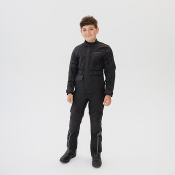 Ozone Union Junior - czarne - dziecięce spodnie motocyklowe