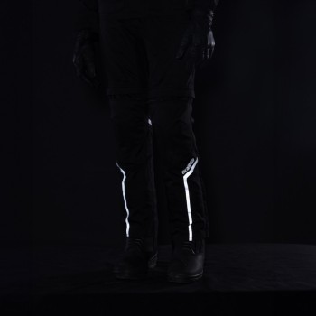 Ozone Union Junior - czarne - dziecięce spodnie motocyklowe