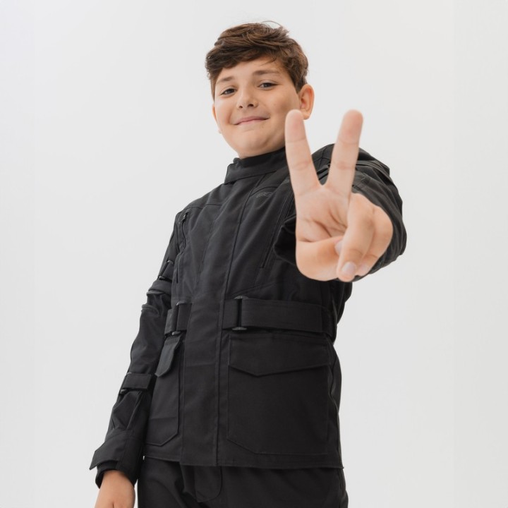 Ozone Sahara Junior - black - dziecięca kurtka motocyklowa