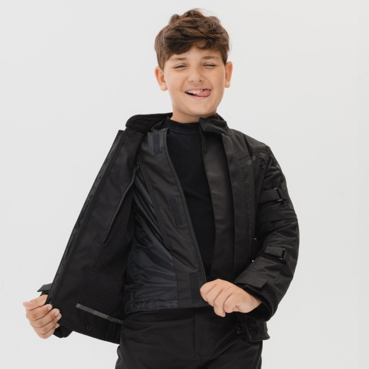 Ozone Sahara Junior - black - dziecięca kurtka motocyklowa