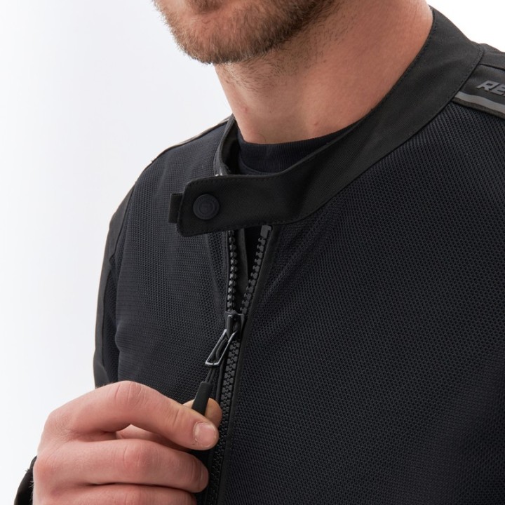 Rebelhorn Wave - black - lekka, kurtka motocyklowa na lato