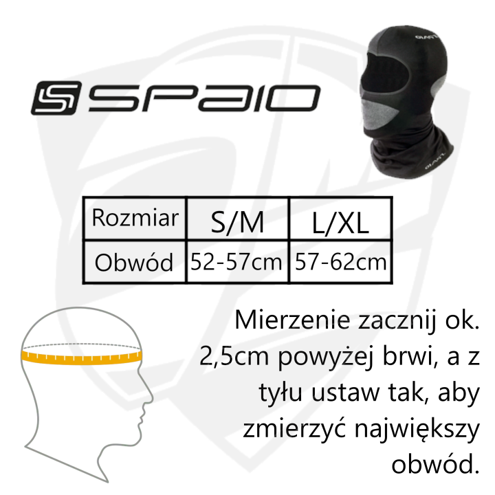Spaio Breeze - letnia kominiarka termoaktywna motocyklowa