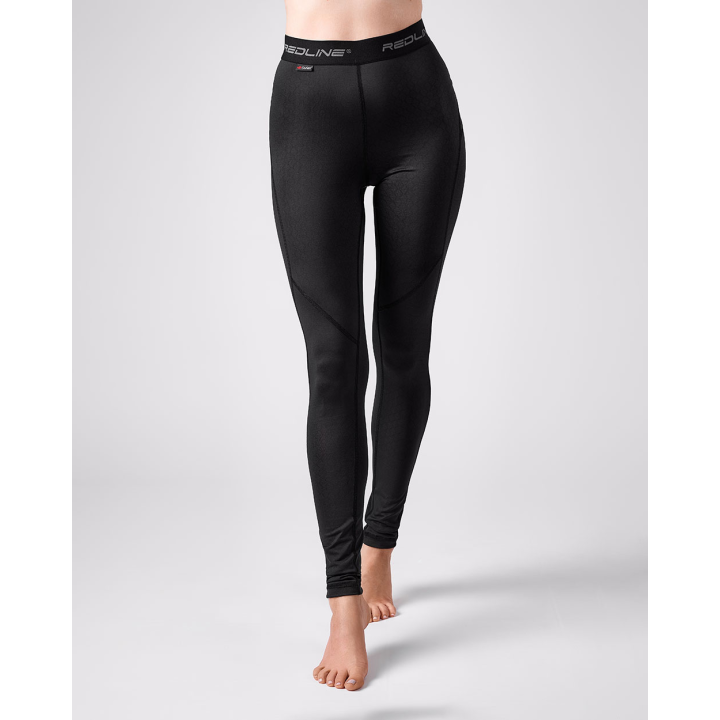 legginsy damskie termo termoaktywne czarne outlast redline na moto motocyklowe