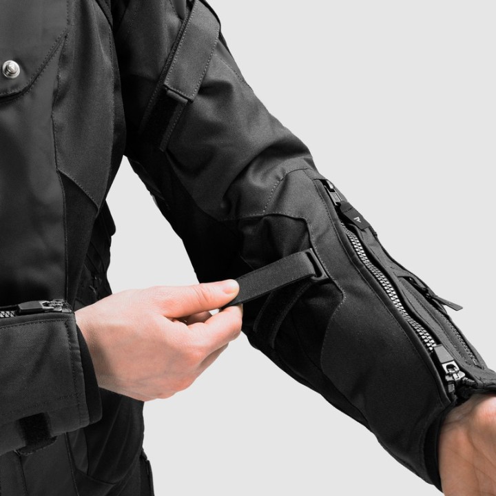 Rebelhorn Hiker IV Lady - Black - damska kurtka turystyczna motocyklowa