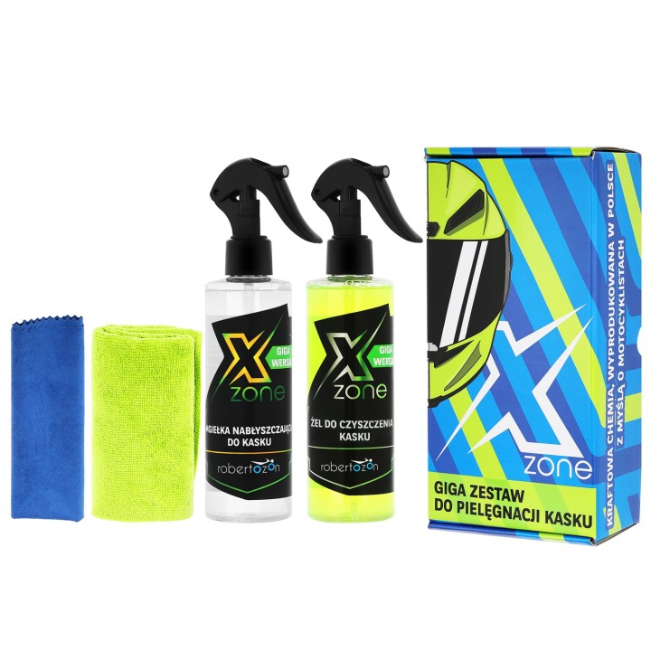 Xzone - zestaw do pielęgnacji kasku giga
