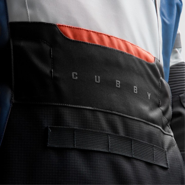 Rebelhorn Cubby V - Blue/Grey/Red - turystyczna kurtka motocyklowa