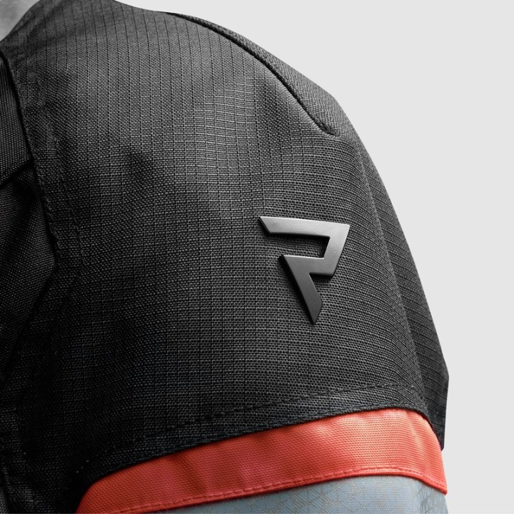 Rebelhorn Cubby V - Blue/Grey/Red - turystyczna kurtka motocyklowa
