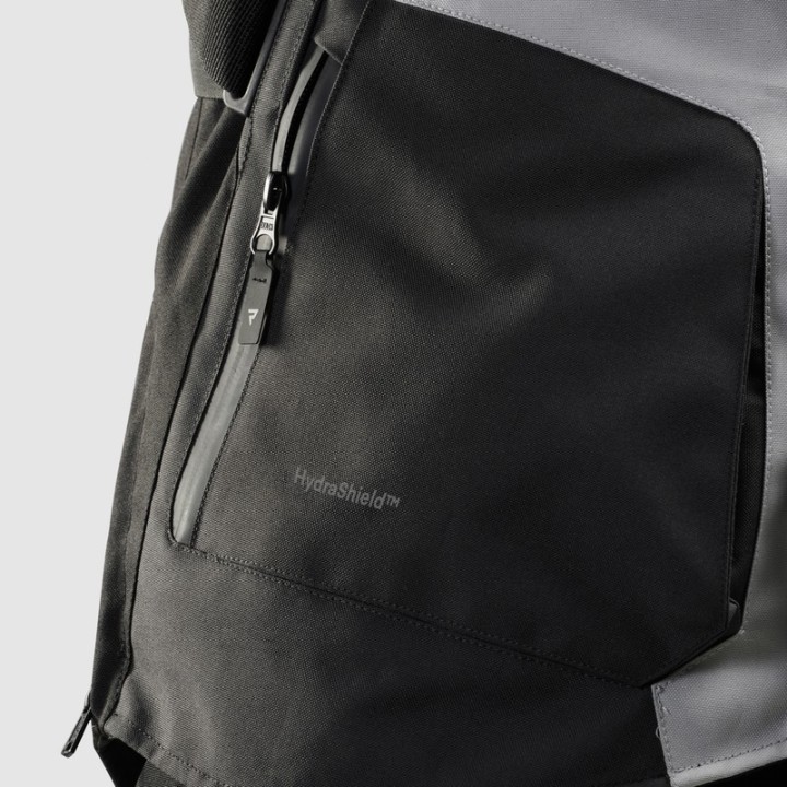 Rebelhorn Hiker IV - Black/Grey/Flo - kurtka turystyczna motocyklowa