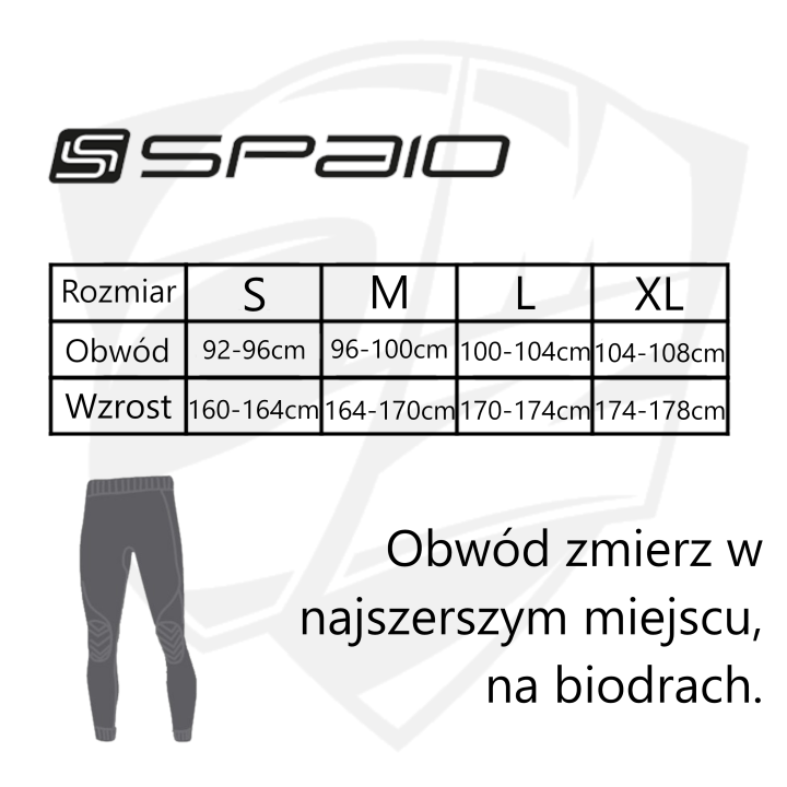 Spaio Extreme Pro Lady - black/orange - damskie getry termoaktywne ocieplające