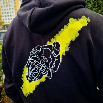 MZ Blizna - Bluza z kapturem typu kangurek