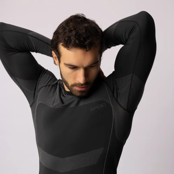 Spaio Thermo-Evo - grey/light grey - koszulka termoaktywna na chłodne dni