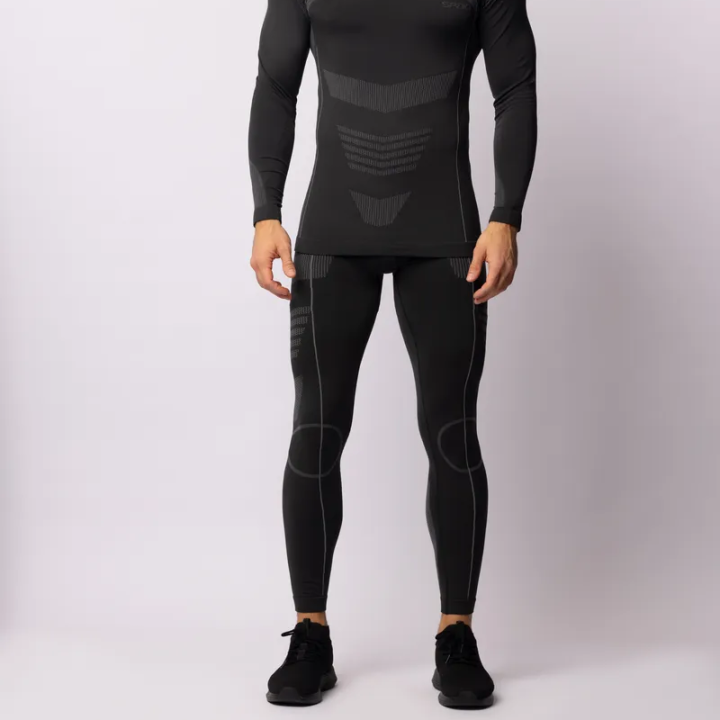 Spaio Thermo-Evo - grey/light grey - legginsy termoaktywne na chłodne dni