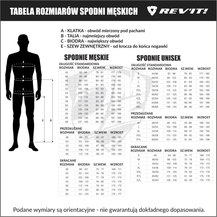 REV'IT! Neptune 3 GTX - black - spodnie turystyczne motocyklowe GORE-TEX
