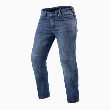 REV'IT! Detroit 2 TF - Medium Blue - jeansy motocyklowe