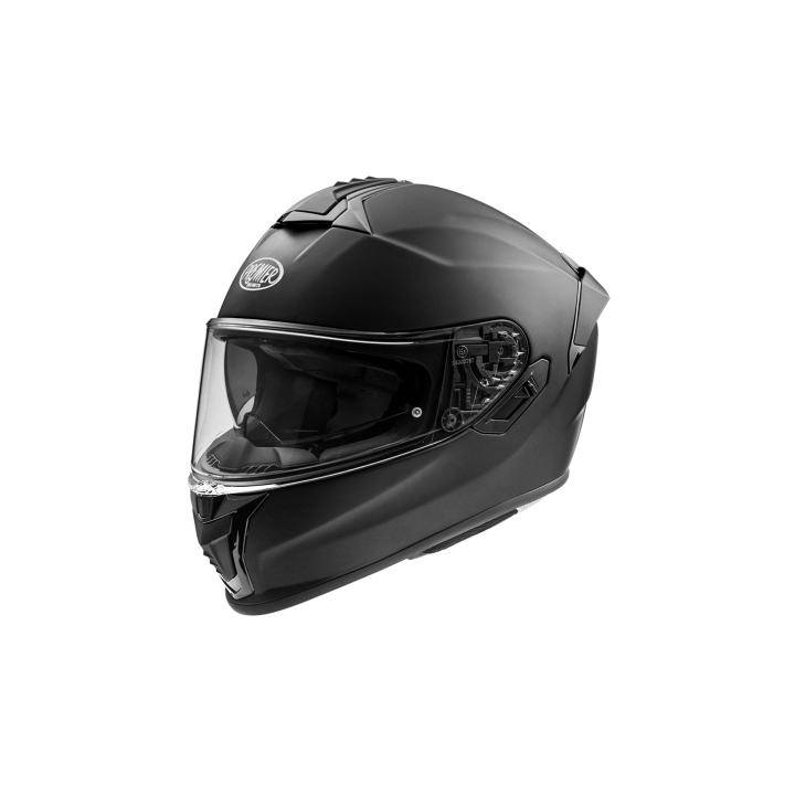 integralny kask z blendą przeciwsłoneczną skorupa kompozytowa Premier Evoluzione - U9 Black - integralny kask motocyklowy