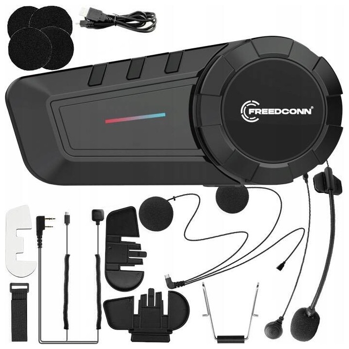 FreedConn KY-Pro Single V4 - Interkom motocyklowy