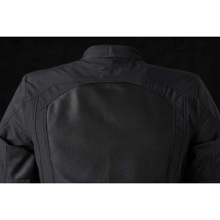 Furygan Baldo - black - kurtka tekstylna motocyklowa