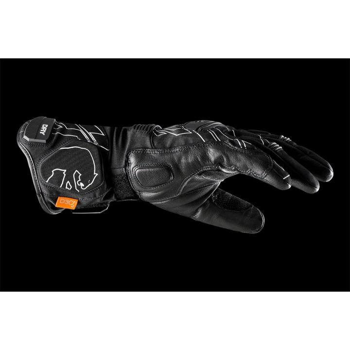 Furygan Starker D3O PRIMALOFT® 37.5® - black - rękawice motocyklowe z ociepleniem i membraną
