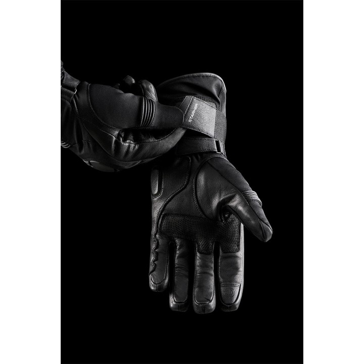 Furygan Starker D3O PRIMALOFT® 37.5® - black - rękawice motocyklowe z ociepleniem i membraną
