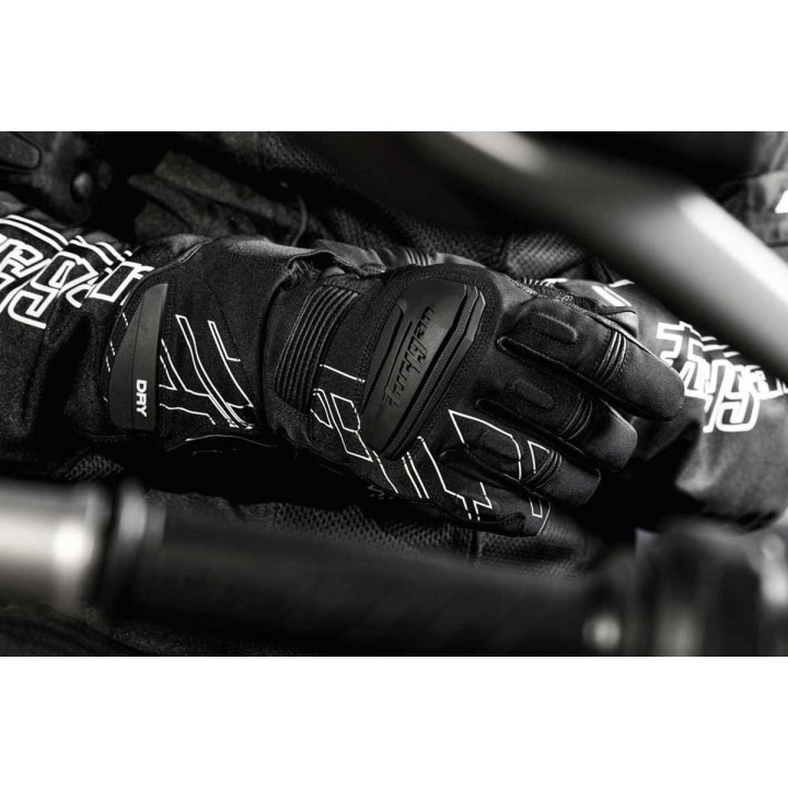 Furygan Starker D3O PRIMALOFT® 37.5® - black - rękawice motocyklowe z ociepleniem i membraną