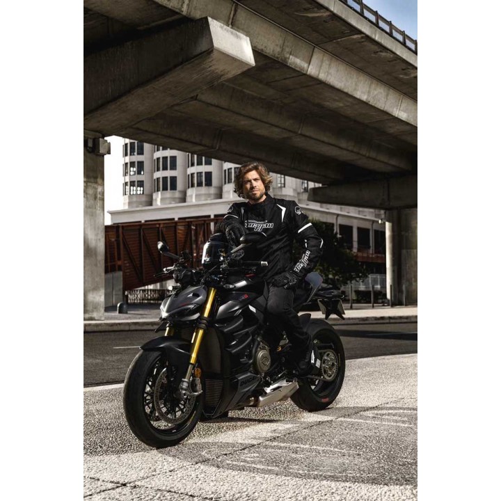 Furygan Starker D3O PRIMALOFT® 37.5® - black - rękawice motocyklowe z ociepleniem i membraną