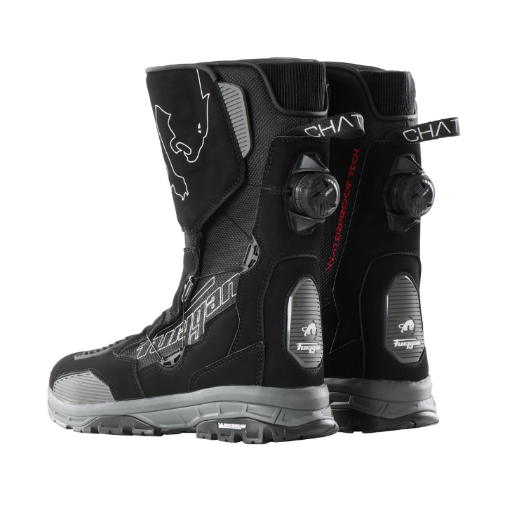 Furygan Chattan D3O® WP - black - wodoodporne buty motocyklowe